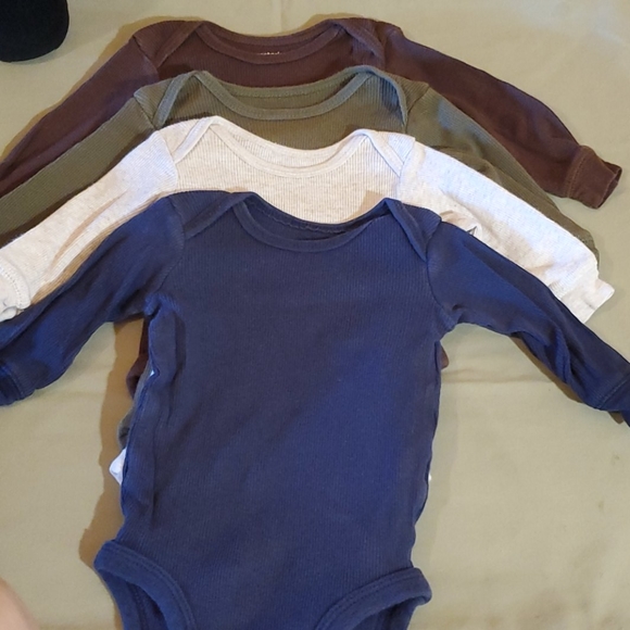carter's solid color onesies